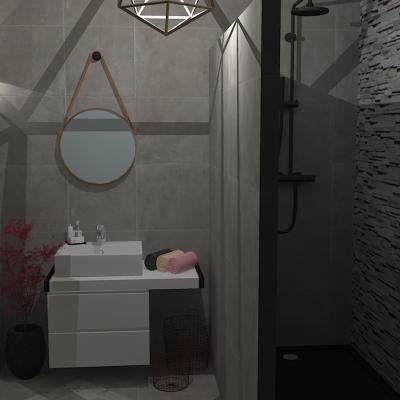 Projet Salle de Bain - Nuance de gris