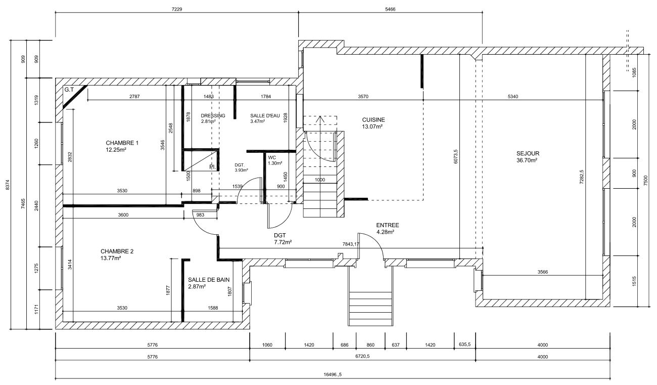 PLAN RDC - Projet