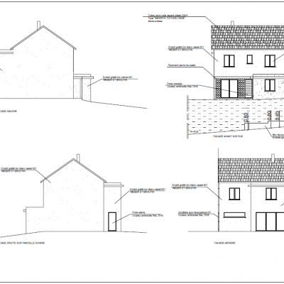 Plans façades